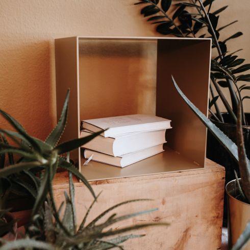 steelumo stahl regal olivegelb einser new